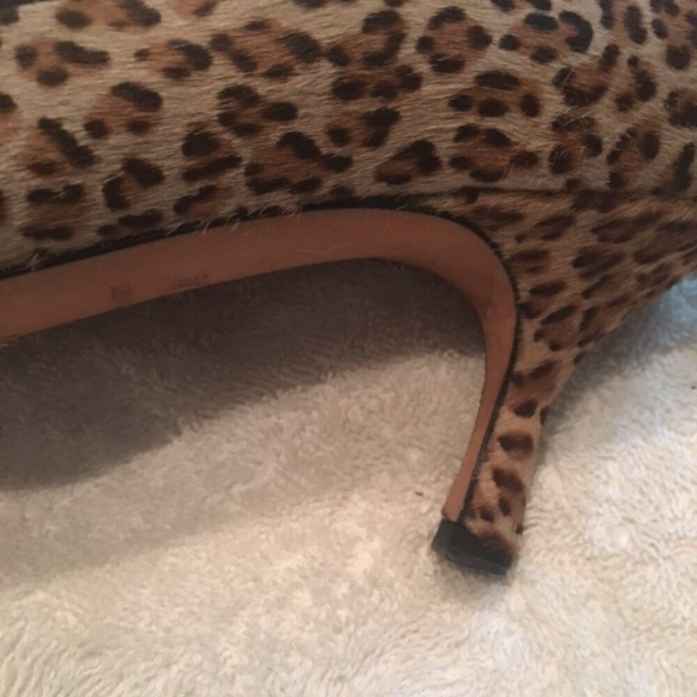 Leopard Print Heels - image 5